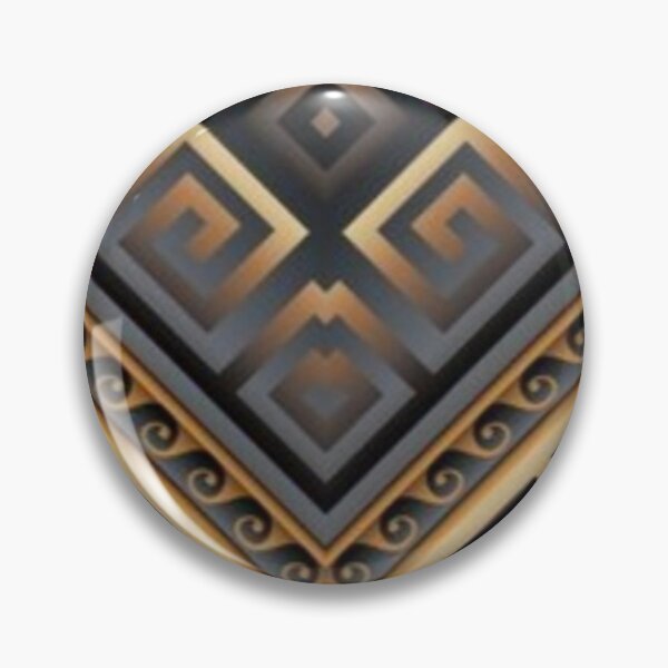 Item preview, Asian gold ornament pattern designed and sold by SKMAXX.