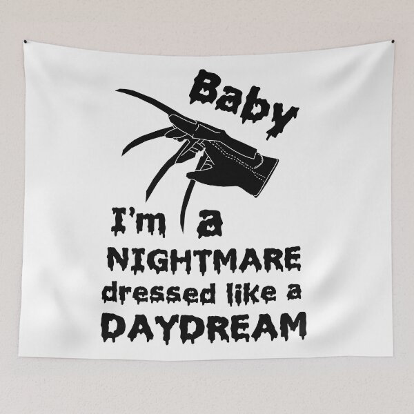 Item preview, Dressed Like a Daydream HORROR sticker designed and sold by carlyscreations.