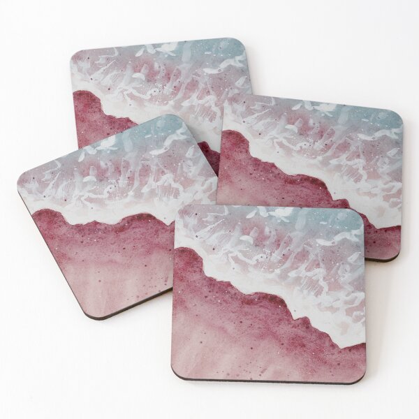 Item preview, Pink Beach Shore designed and sold by Pattokarts.