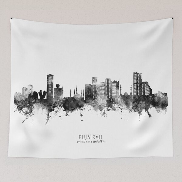 Item preview, Fujairah Skyline designed and sold by ArtPrints.
