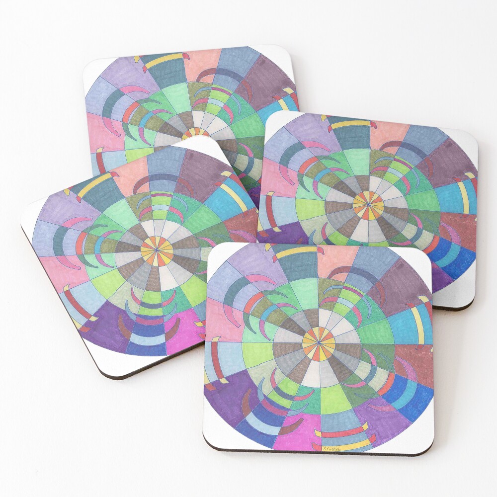Item preview, Coasters (Set of 4) designed and sold by SavantArtist.