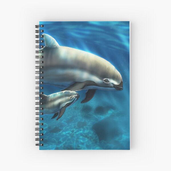 Aperçu de l'œuvre Marsouin Vaquita - Lien Maternel créée et vendue par alandodrawing.