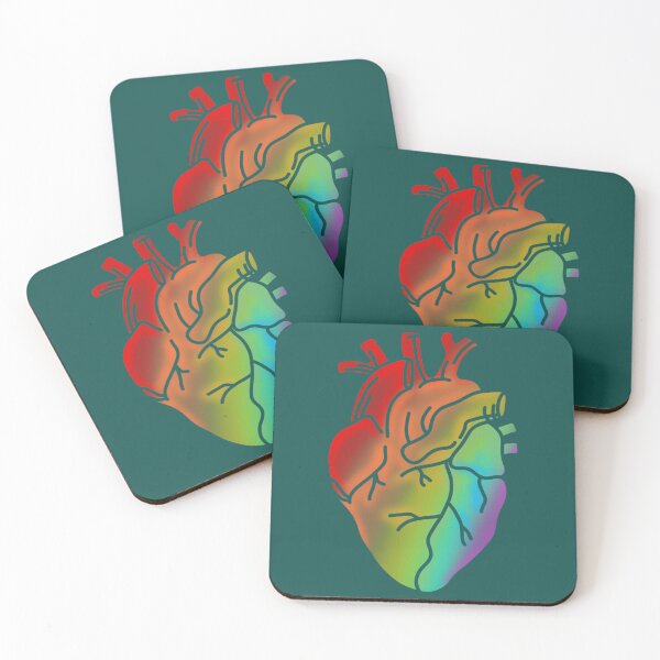 Item preview, Rainbow heart   designed and sold by BurstGifts1.