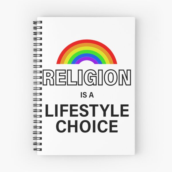 Item preview, Rainbow Religion is a Lifestyle Choice    designed and sold by BurstGifts1.