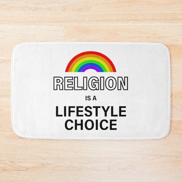 Item preview, Rainbow Religion is a Lifestyle Choice    designed and sold by BurstGifts1.