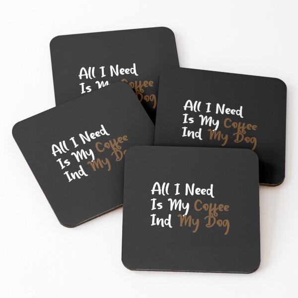Item preview, All I Need Is My Coffee Ind My Dog designed and sold by HeroProd.