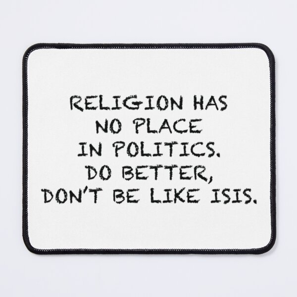 Item preview, Religion Has No Place in Government   designed and sold by BurstGifts1.