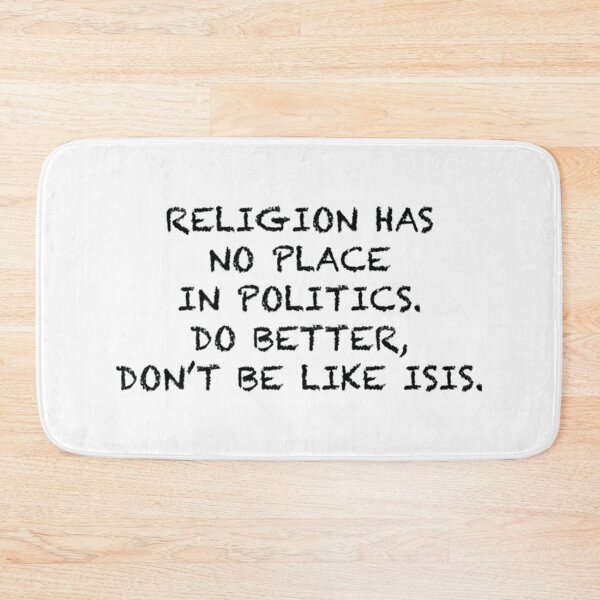 Item preview, Religion Has No Place in Government   designed and sold by BurstGifts1.