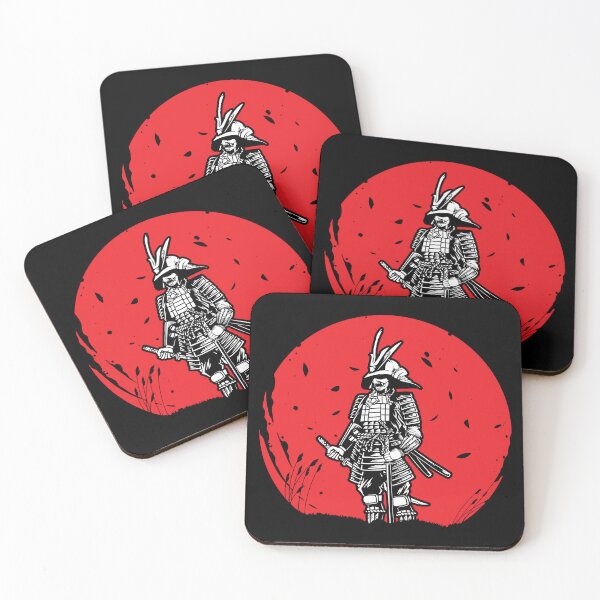 Item preview, Japanese Flag Samurai Silhouette designed and sold by ThisIsMugLife.