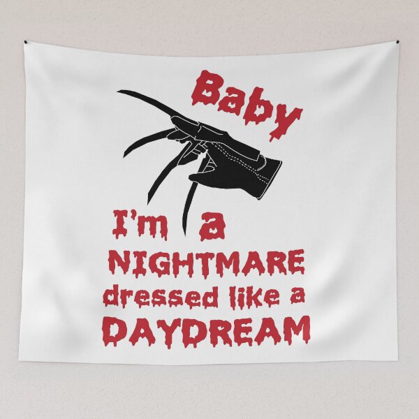 Item preview, Dressed Like a Daydream HORROR Print Red  designed and sold by carlyscreations.
