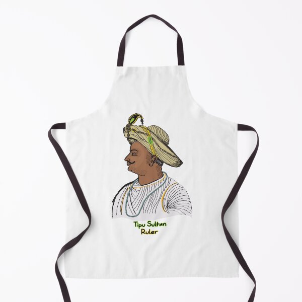 Item preview, Tipu Sultan Ruler t-shirt | Tipu Sultan Ruler portrait painting designed and sold by KARTICK DUTTA.