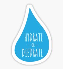 Hydrate or Diedrate Sticker