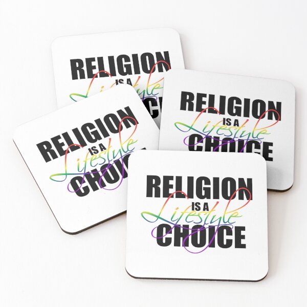 Item preview, Religion Is A Lifestyle Choice   designed and sold by BurstGifts1.