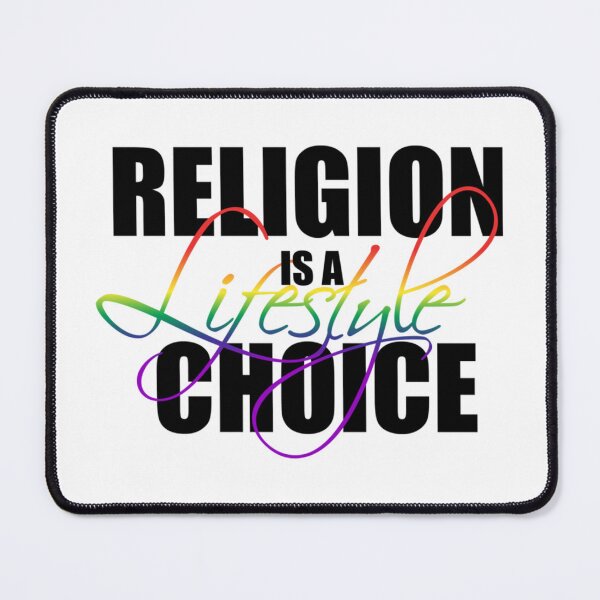 Item preview, Religion Is A Lifestyle Choice   designed and sold by BurstGifts1.