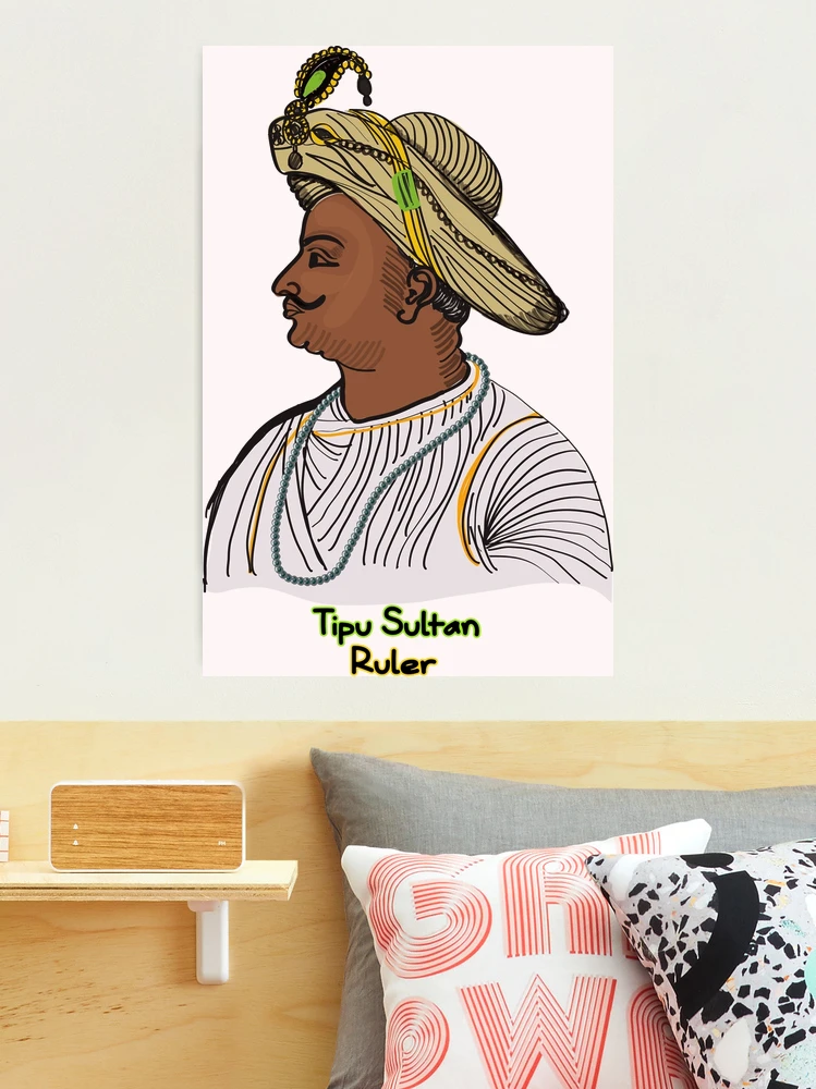 Faces from the Court of Tipu Sultan Abdul Khaliq 2nd son of Tipu Sultan  Thomas Hickey, March 1801 Now in Darya Daulat Bagh Srirang… | Hyder ali,  Sultan, Male sketch