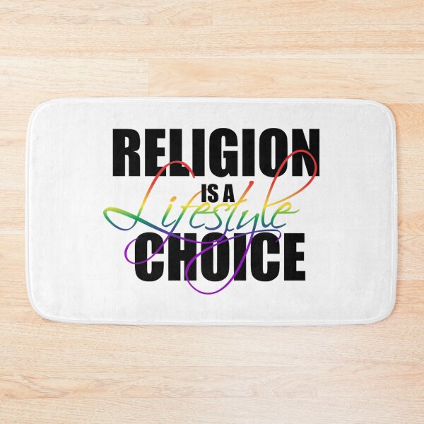 Item preview, Religion Is A Lifestyle Choice   designed and sold by BurstGifts1.