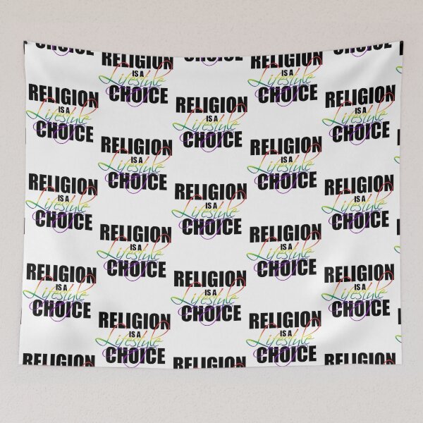 Item preview, Religion Is A Lifestyle Choice   designed and sold by BurstGifts1.