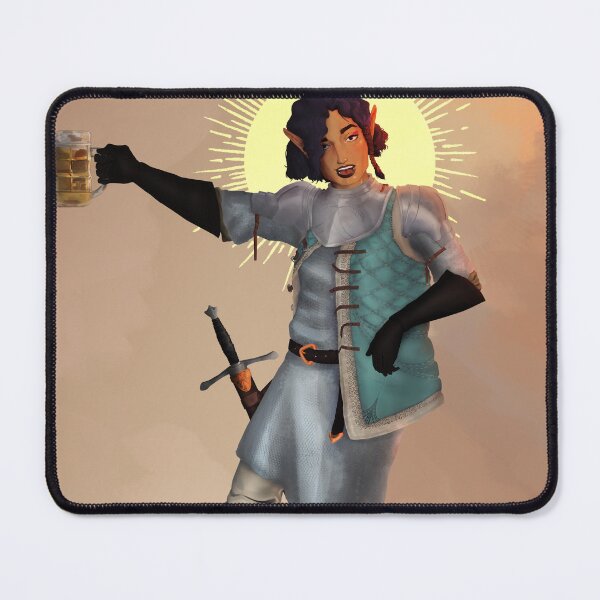 Item preview, Evelynne Dungeons and Dragons Paladin Elf designed and sold by Djinntan.