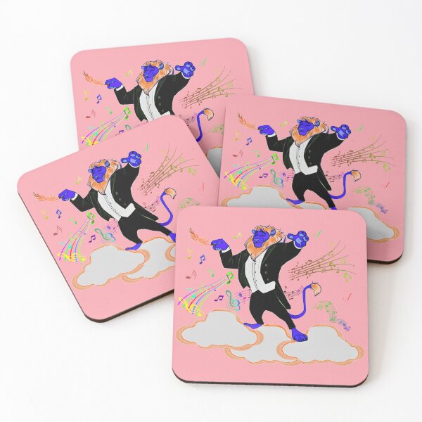 Item preview, Musical Leo Lion Conducting Music with a Feather designed and sold by captainpeter.
