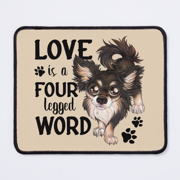 Item preview, Chihuahua love four legged gift dog owner designed and sold by ZadzeneaArt.