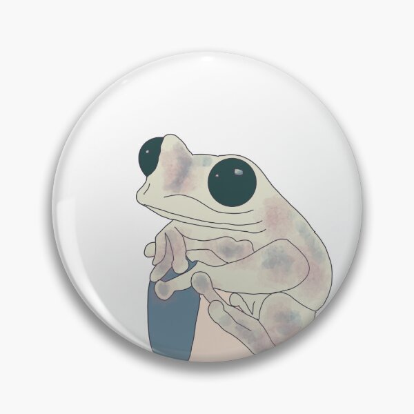 Item preview, tree frog on a finger designed and sold by breerawls.