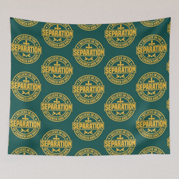 Item preview, Separation of Church and Hate - Stamp - On Dark    designed and sold by BurstGifts1.