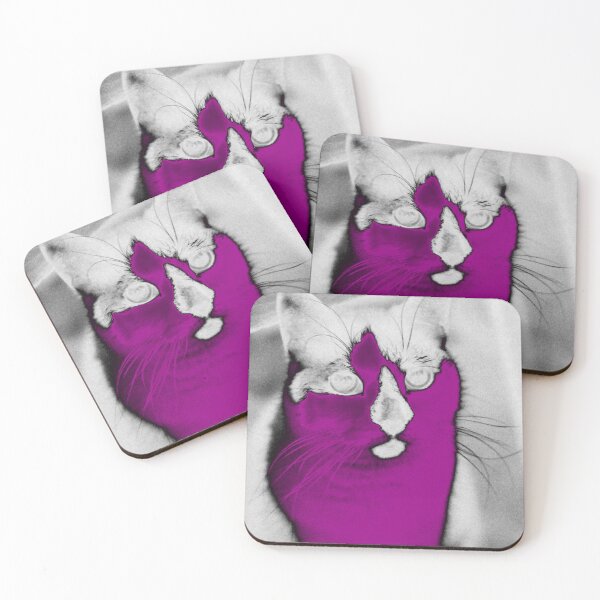 Item preview, Meowish - Bobette - Edition Greyish Light (Bright Pink Day Version) designed and sold by Brazz Official.