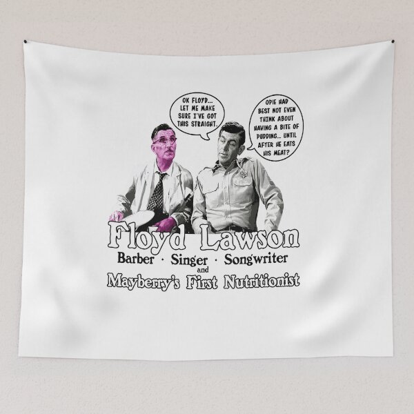 Item preview, Pink Floyd Funny The Barber-Singer-Songwriter- Floyd Lawson Shirt, The Andy Griffith Show Unisex designed and sold by langerdorph4.