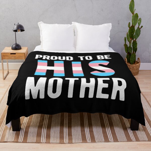 Item preview, Proud To Be His Mother Trans Mom Transgender Mother Transman Support LGBTQ designed and sold by HaaChris-Artis.
