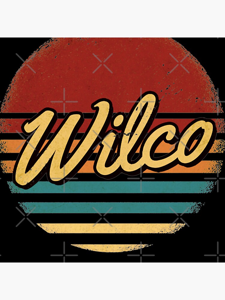 "Wilco Wilco Retro Style, Wilco TShirt Wilco Retro Style, " Pin for