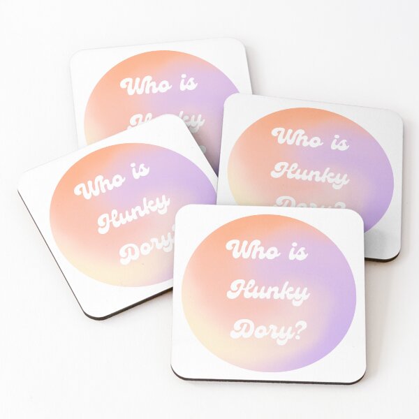 Item preview, The Real Housewives Funny Meme - Who is Hunky Dory - Aura Rainbow Gradient designed and sold by QueensOfBravo.
