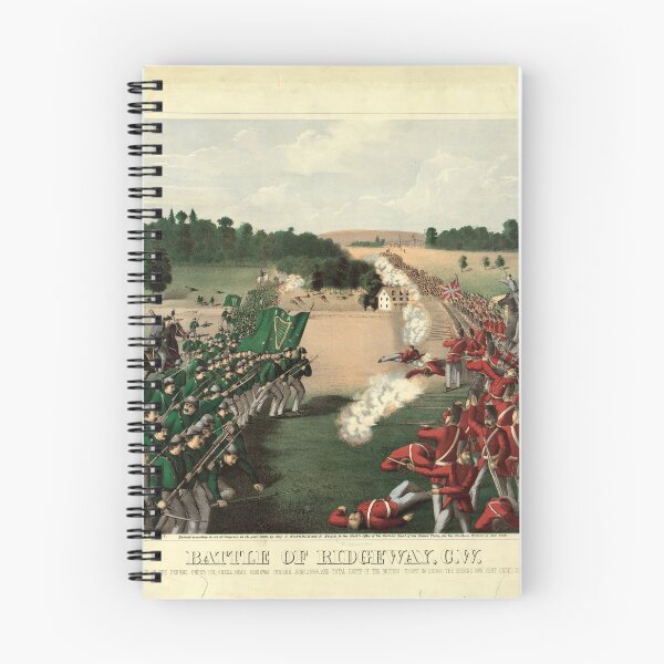 Item preview, Battle of Ridgeway (c1869) designed and sold by allhistory.
