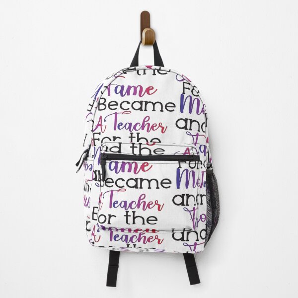 Item preview, I Became A Teacher For The Money And The Fame designed and sold by Lezbo1986.