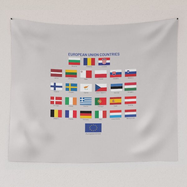 Item preview, EU Flags - European Union Flags designed and sold by BuxomBabe21.