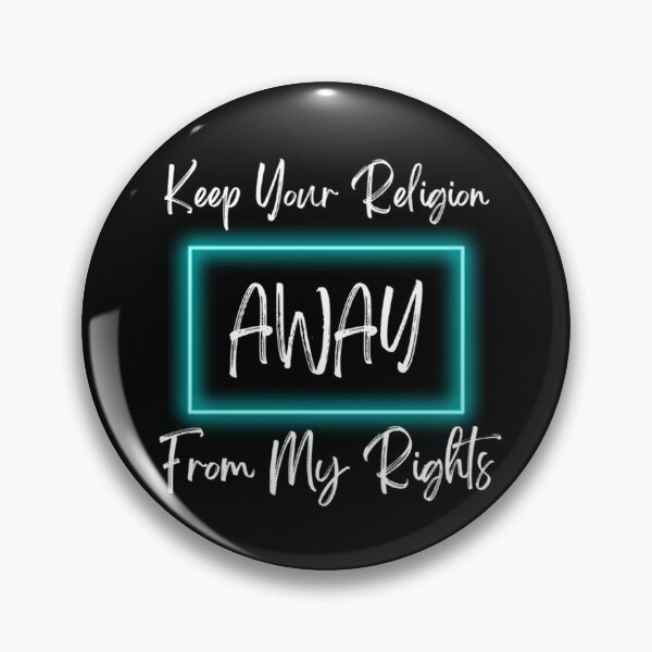Item preview, Keep Religion Away From Rights Graphic  designed and sold by BurstGifts1.