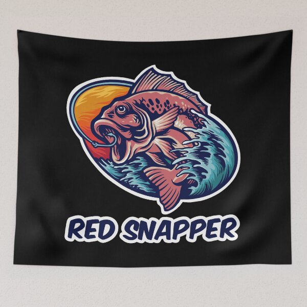 Item preview, Red Snapper Gift for the Fisherman designed and sold by Sunnyhova.
