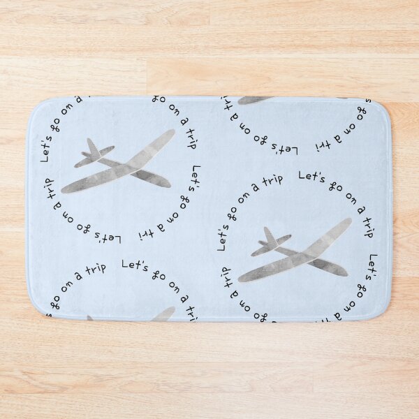 Item preview, Lets go on a trip,airplane,blue designed and sold by zzzozzo.