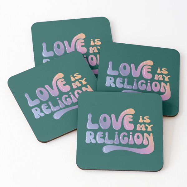 Item preview, Love is my religion   designed and sold by BurstGifts1.