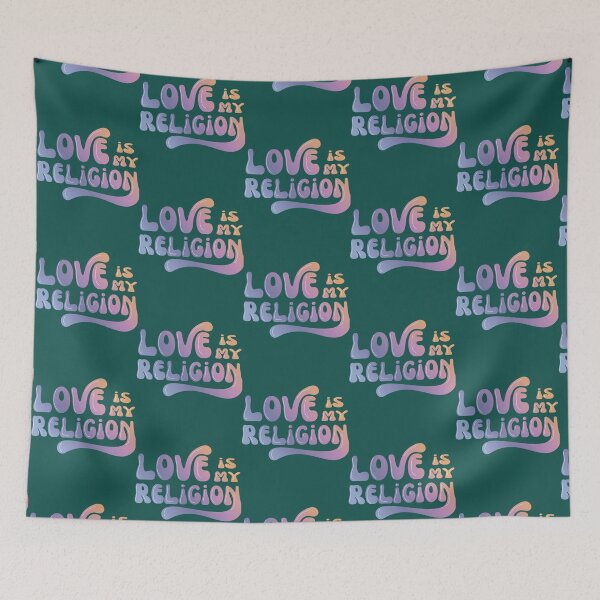 Item preview, Love is my religion   designed and sold by BurstGifts1.