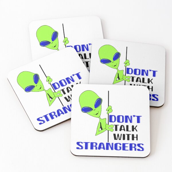 Item preview, DON_T TALK WITH STRANGERS   designed and sold by Anitacrooks88.