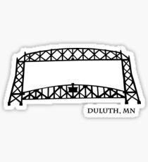 Duluth, MN Aerial Lift Bridge Sticker