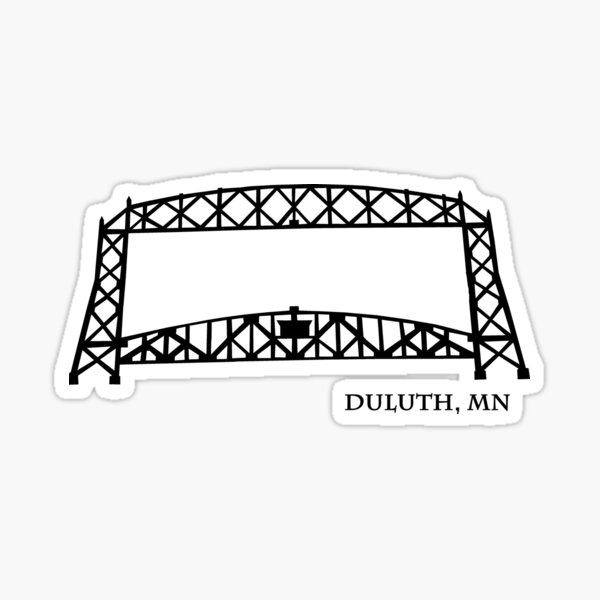 Puente elevador aéreo de Duluth, MN Pegatina