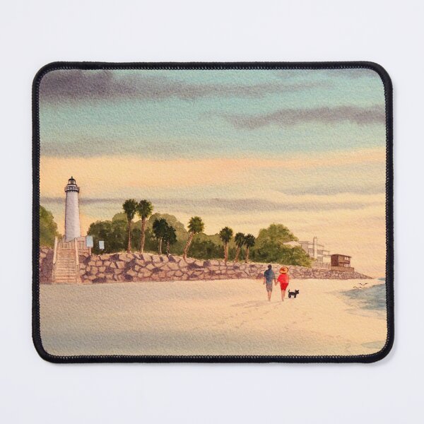 Item preview, St Simons Island Lighthouse And Neptune Beach Georgia designed and sold by William Holkham.