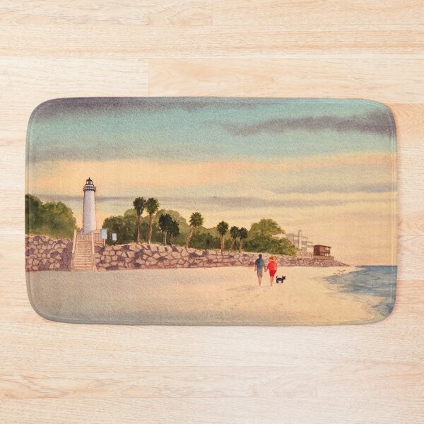 Item preview, St Simons Island Lighthouse And Neptune Beach Georgia designed and sold by William Holkham.