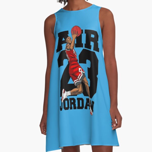 NBA, Dresses, Nba Chicago Bulls 23 Mj Str Bodycon Dress L M