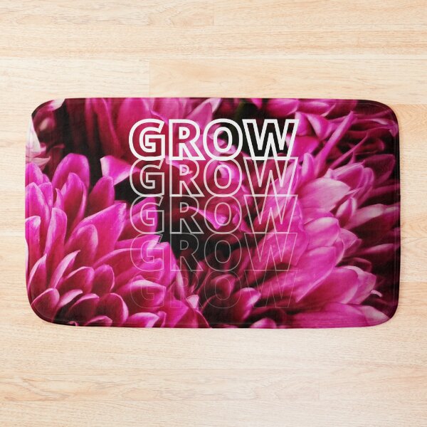 Item preview, GROW (above) - Frilly Magenta Flowers designed and sold by AliceSLee.