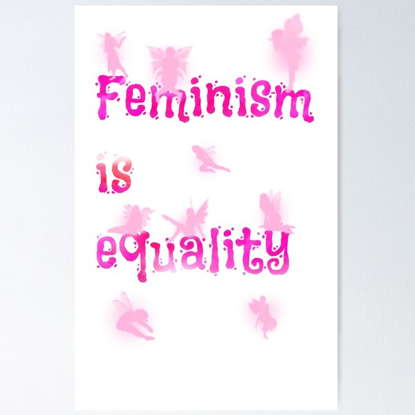 Item preview, feminism is equality designed and sold by braincakedesign.
