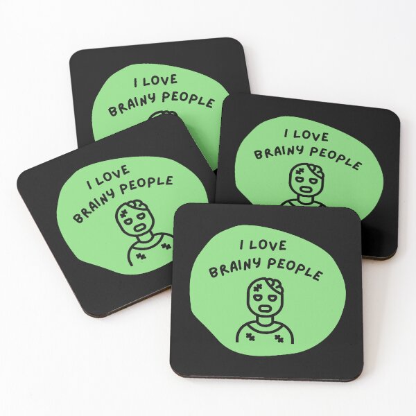 Item preview, I Love Brainy People designed and sold by AmphoraGhost.