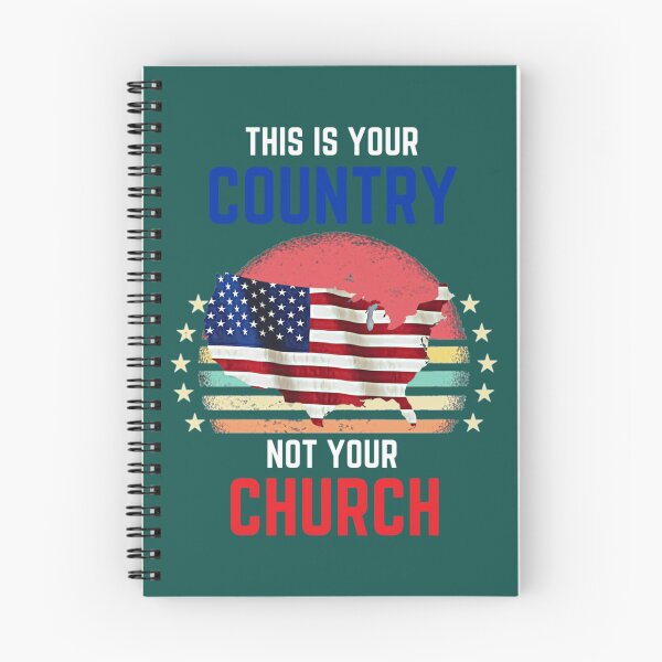 Item preview, Political Protest This Is Your Country Not Your Church   designed and sold by BurstGifts1.