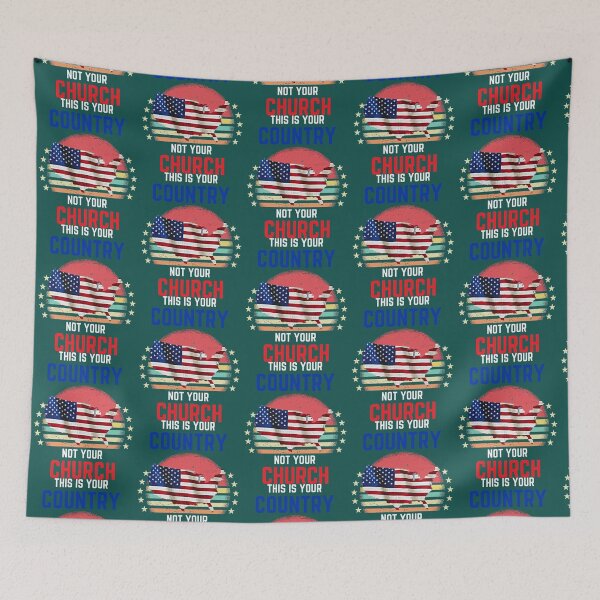 Item preview, Political Protest This Is Your Country Not Your Church   designed and sold by BurstGifts1.
